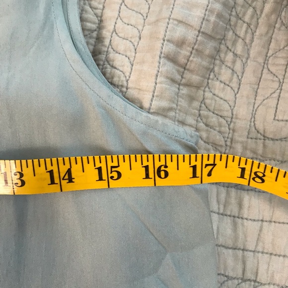 Josephine Chaus silk sleeveless blouse - Picture 7 of 8